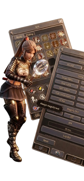 Text size
